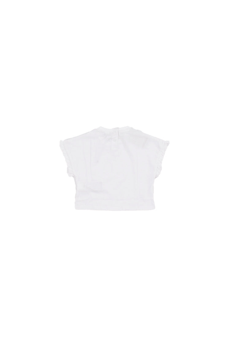 TOMMY HILFIGER Bambina Canotta KG0KG08970 YBR Essential top ss White