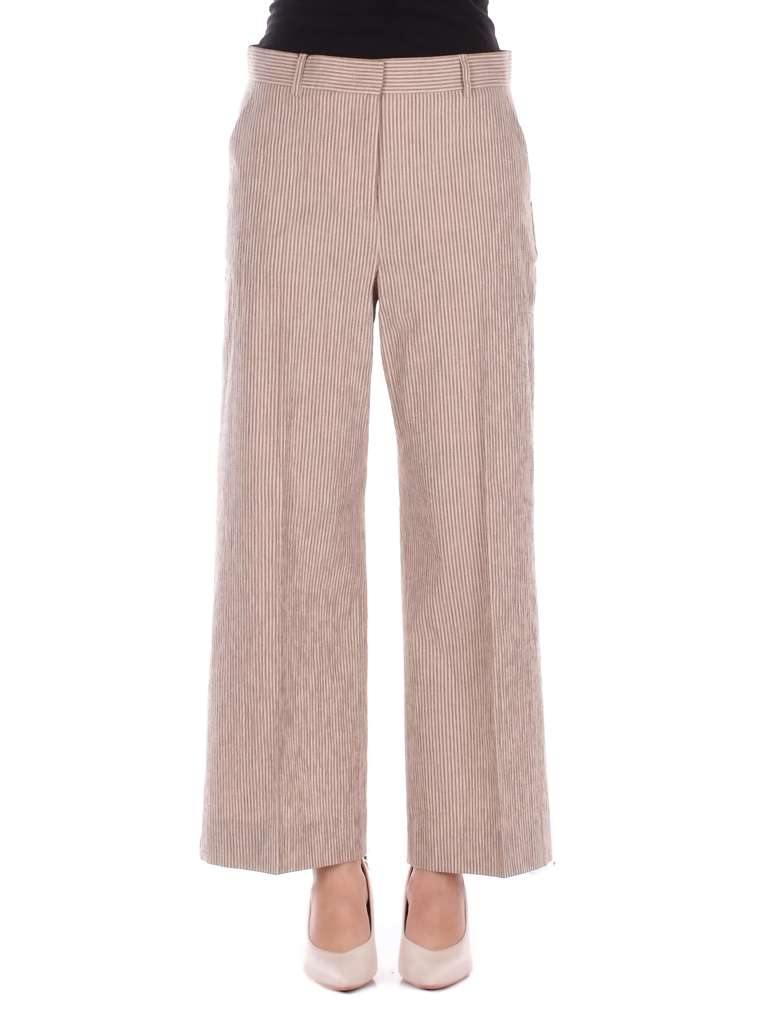 MAX MARA Donna Pantalone 2615131062600 006 Wkd marina Beige
