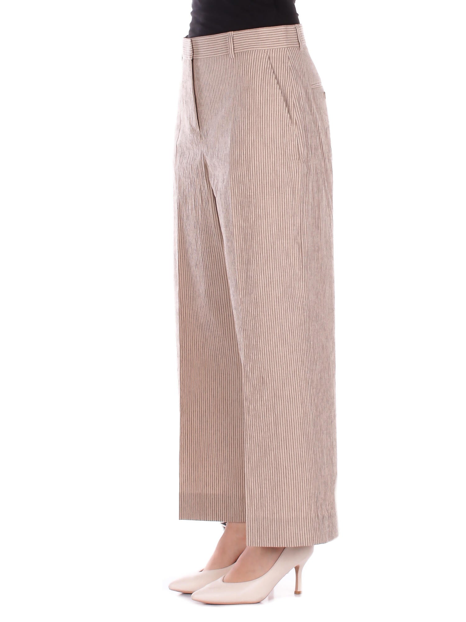 MAX MARA Donna Pantalone 2615131062600 006 Wkd marina Beige
