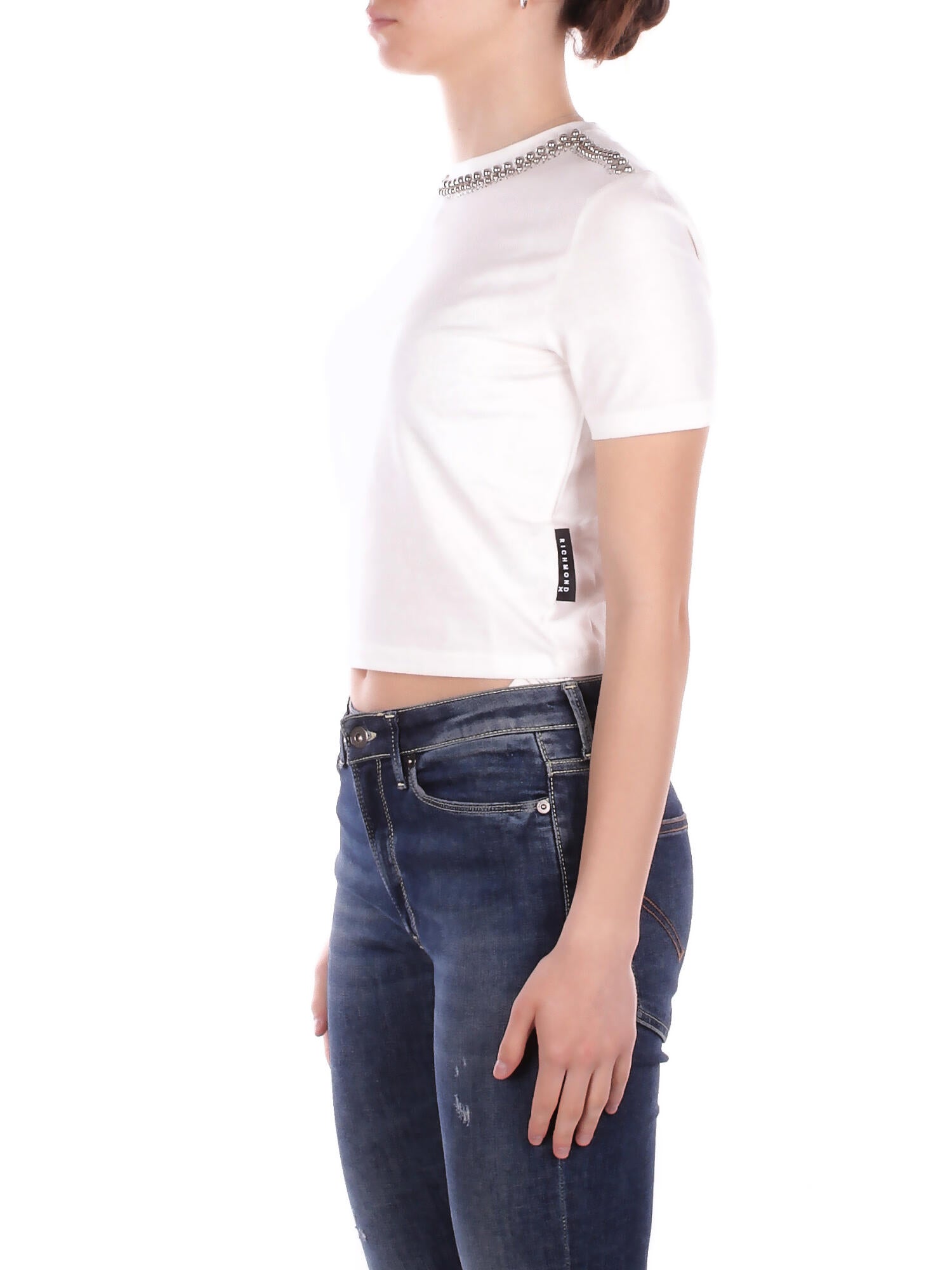 JOHN RICHMOND Donna T-shirt UWP26016TST9 OFF WHITE T-shirt marela Off white