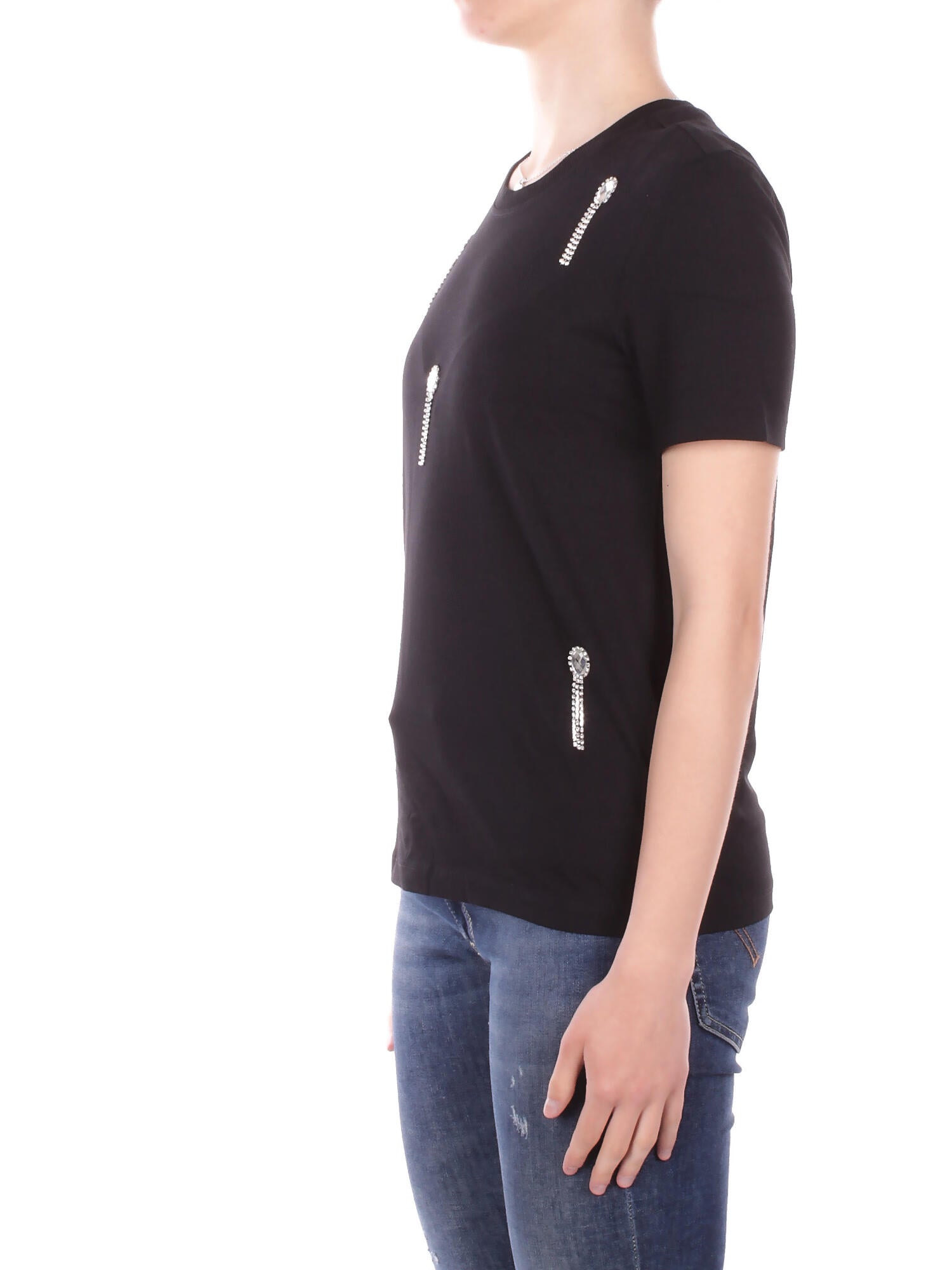 ONLY Donna T-shirt 15368933 BLACK Onlfilizza life s\s stone top Black