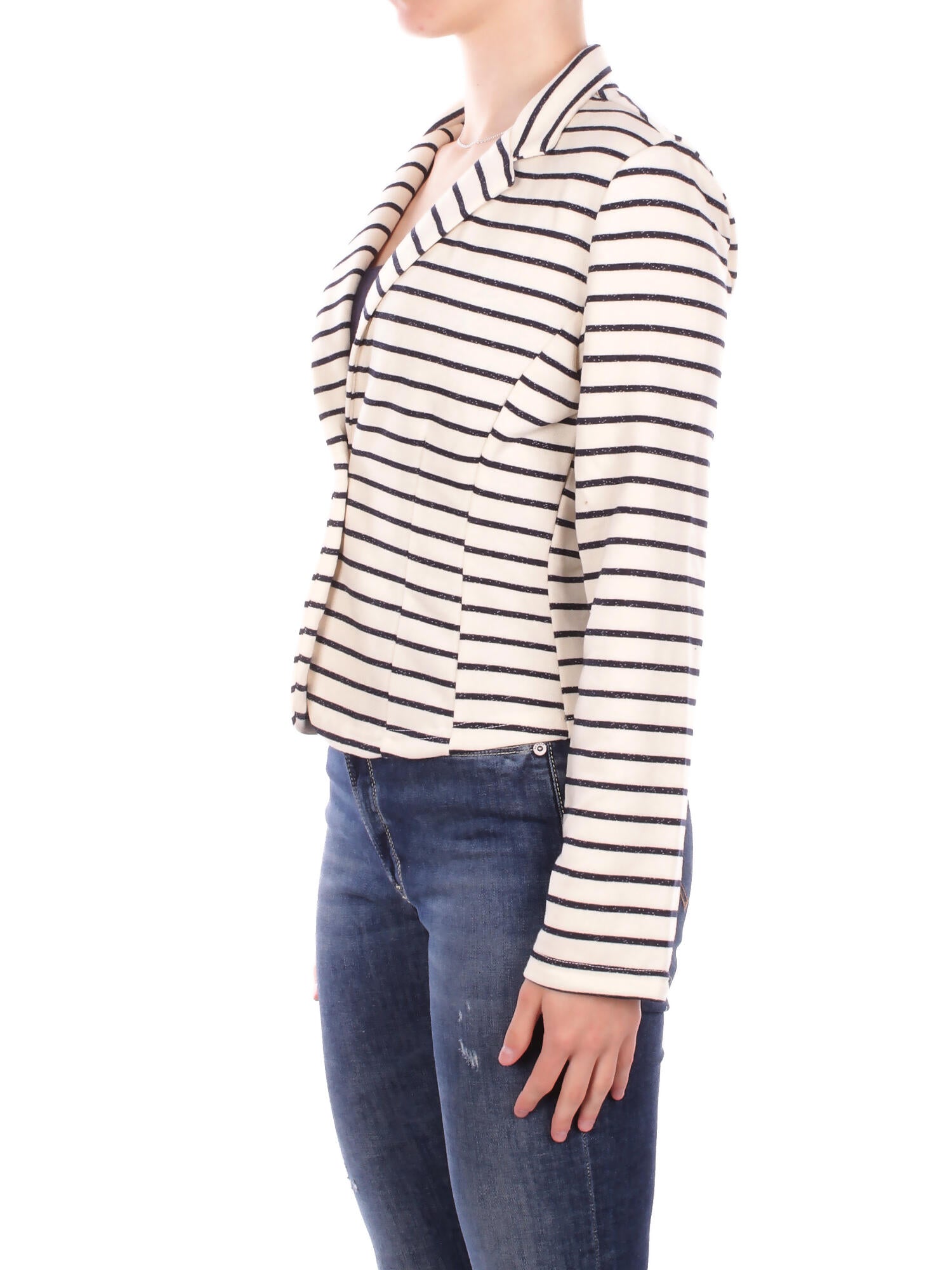 ONLY Donna Giacca 15369159 NAVY Onlnelson l\s cardigan ub Panna blu