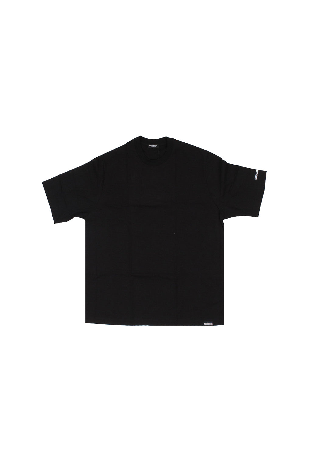 DSQUARED2 Uomo T-shirt D9M3Z6280 001 Round neck Black