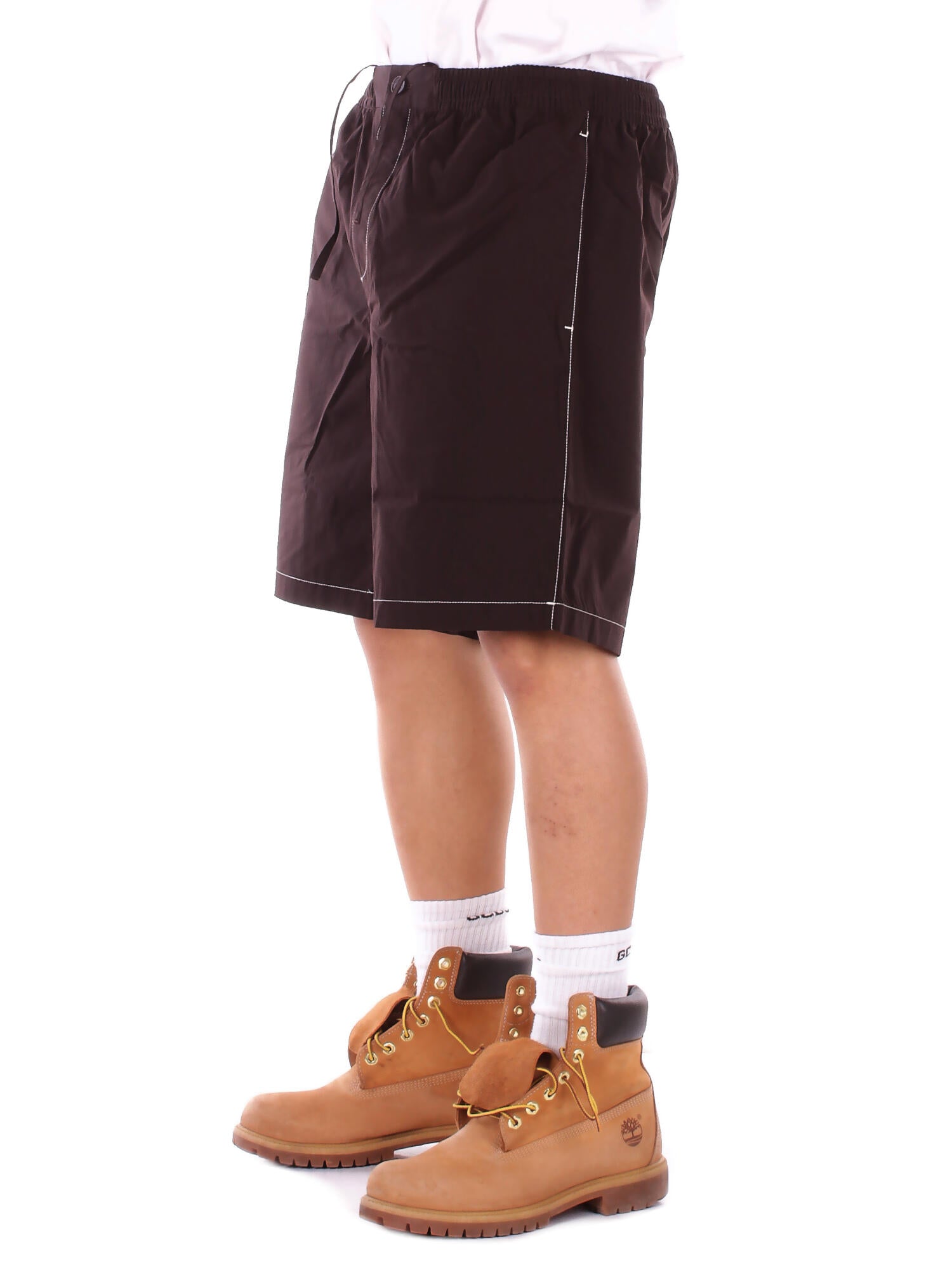 LACOSTE Uomo Shorts GH1984 3LA Short Marrone