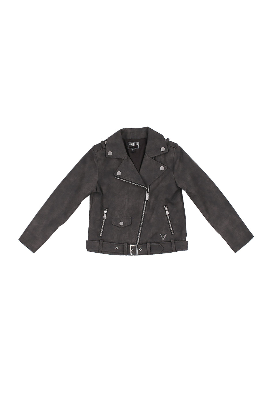 GUESS Bambina Giubbotto J6RL04WK560 JBLK Pu ls jacket w\zip Black