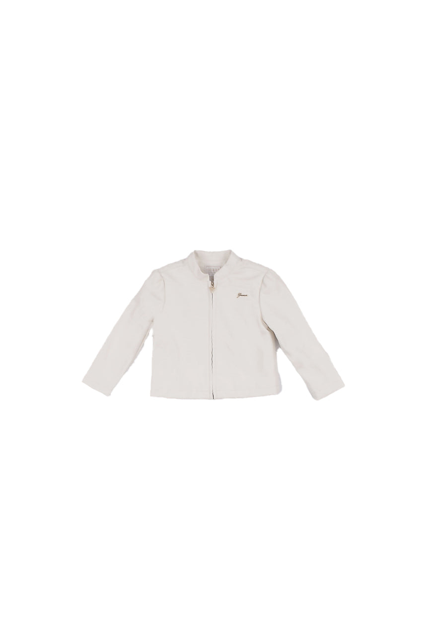 GUESS Bambina Giubbotto K6RL01WFV60 G012 Pu ls jacket zip ceremony Cream
