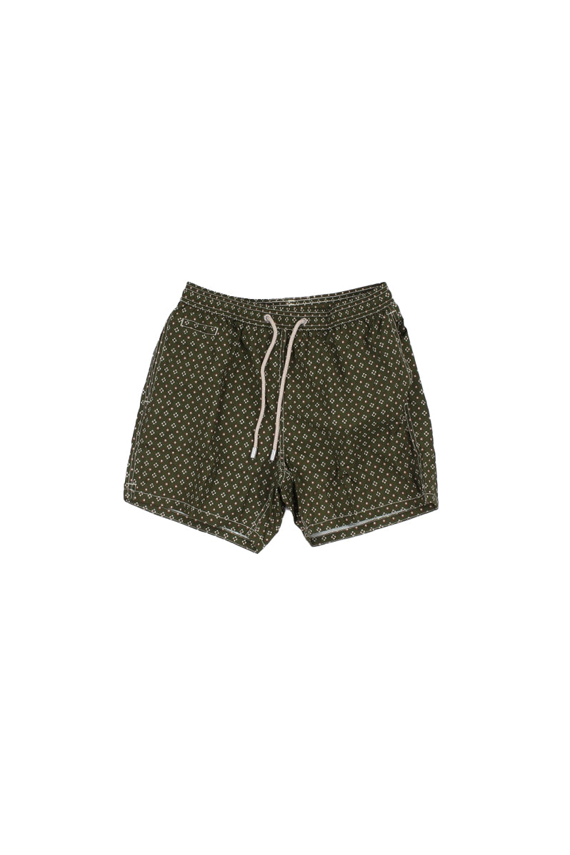 MC2 SAINT BARTH Uomo Costume da bagno LIG0016 00676L 52 Lighting micro stretch Verde