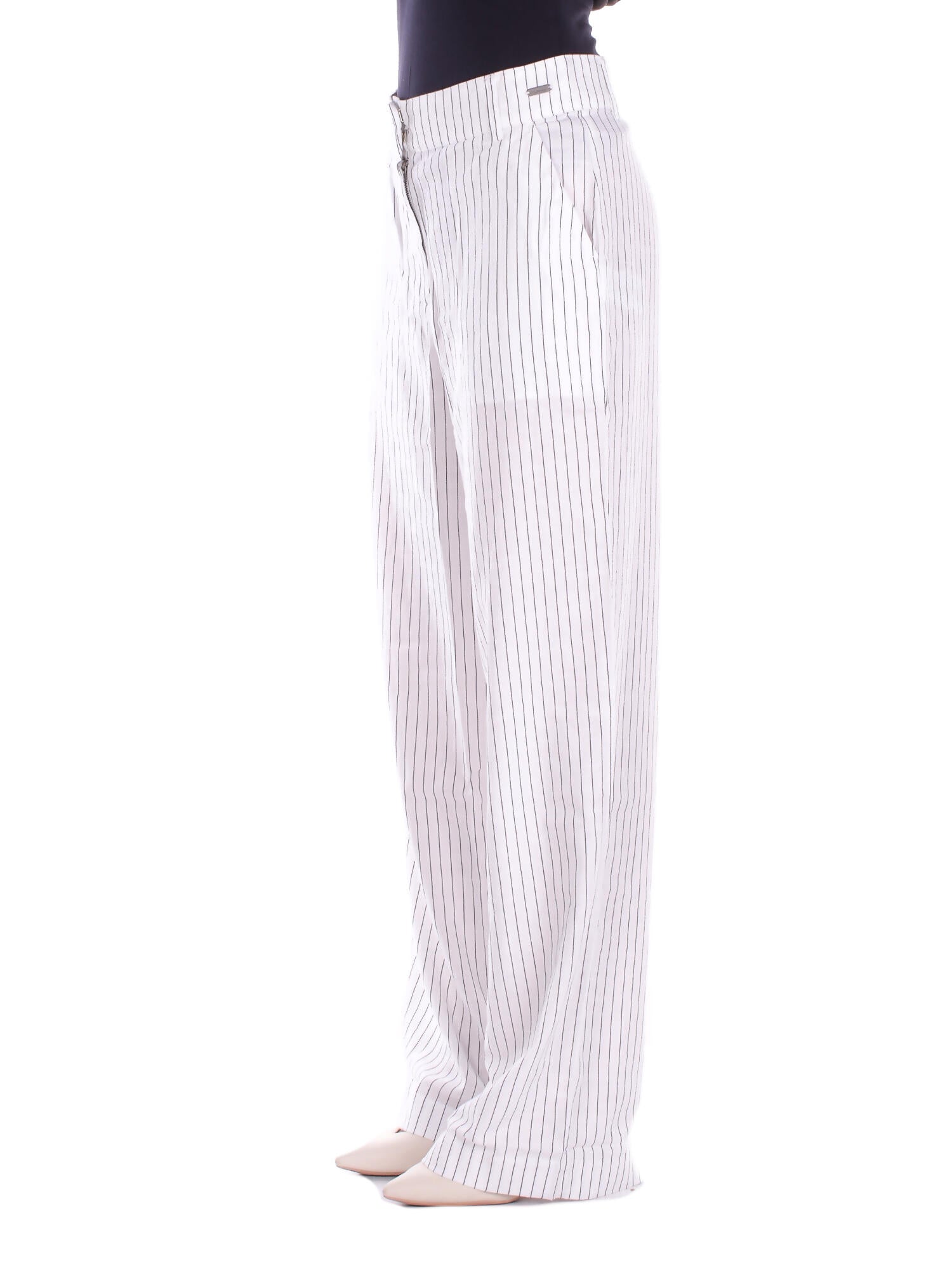 BARBOUR Donna Pantalone LTR0417 WH12 Sloane trousers White navy