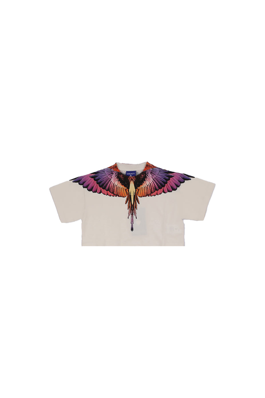 MARCELO BURLON COUNTY OF MILAN Bambina T-shirt S6CMJGTH085 412 Jersey t-shirt girl Coconut