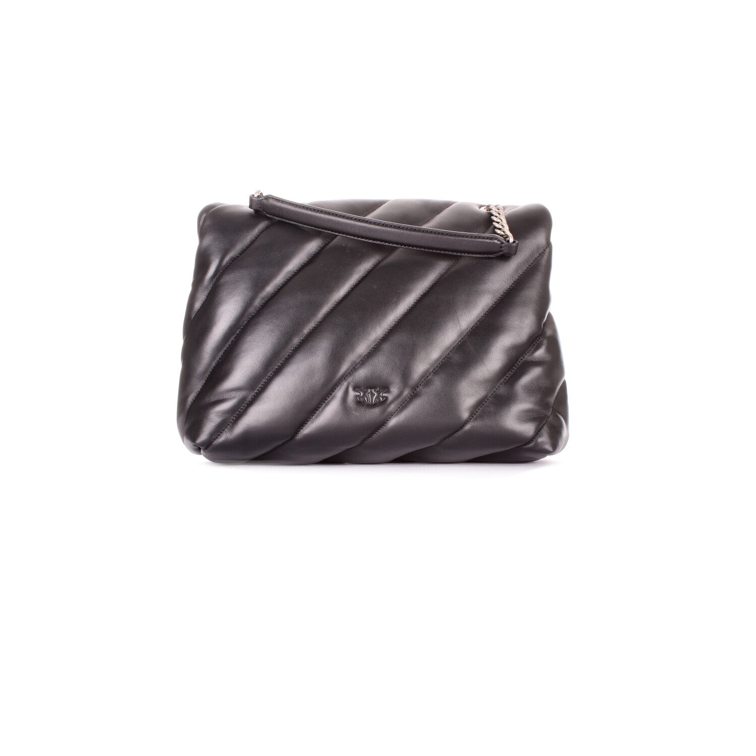 PINKO Donna Borsa 100037A0F2 Z99O Love puff big cl sheep nappa Nero silver
