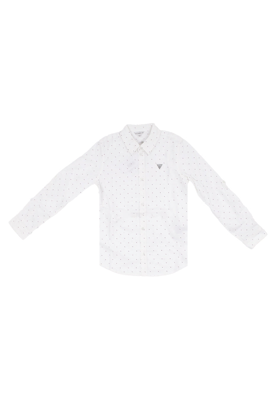 GUESS Bambino Camicia L6RH02WE5W0 P15C Poplin adj ls shirt ceremony Panna