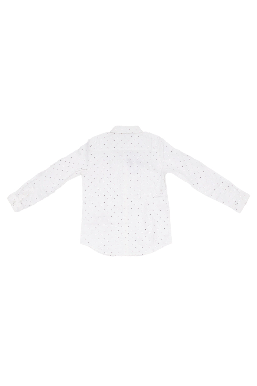GUESS Bambino Camicia L6RH02WE5W0 P15C Poplin adj ls shirt ceremony Panna