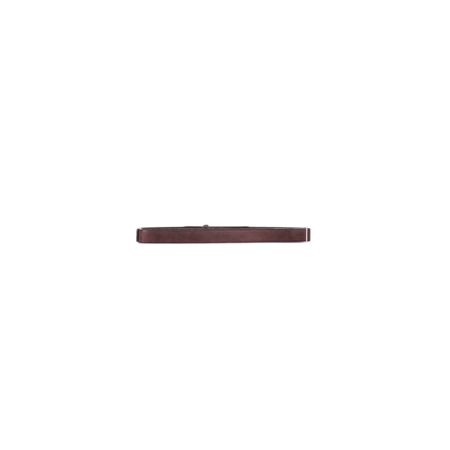 ORCIANI Uomo Cintura NB0074 CHE MORO Cintura nobuckle chevrette pel Testa di moro