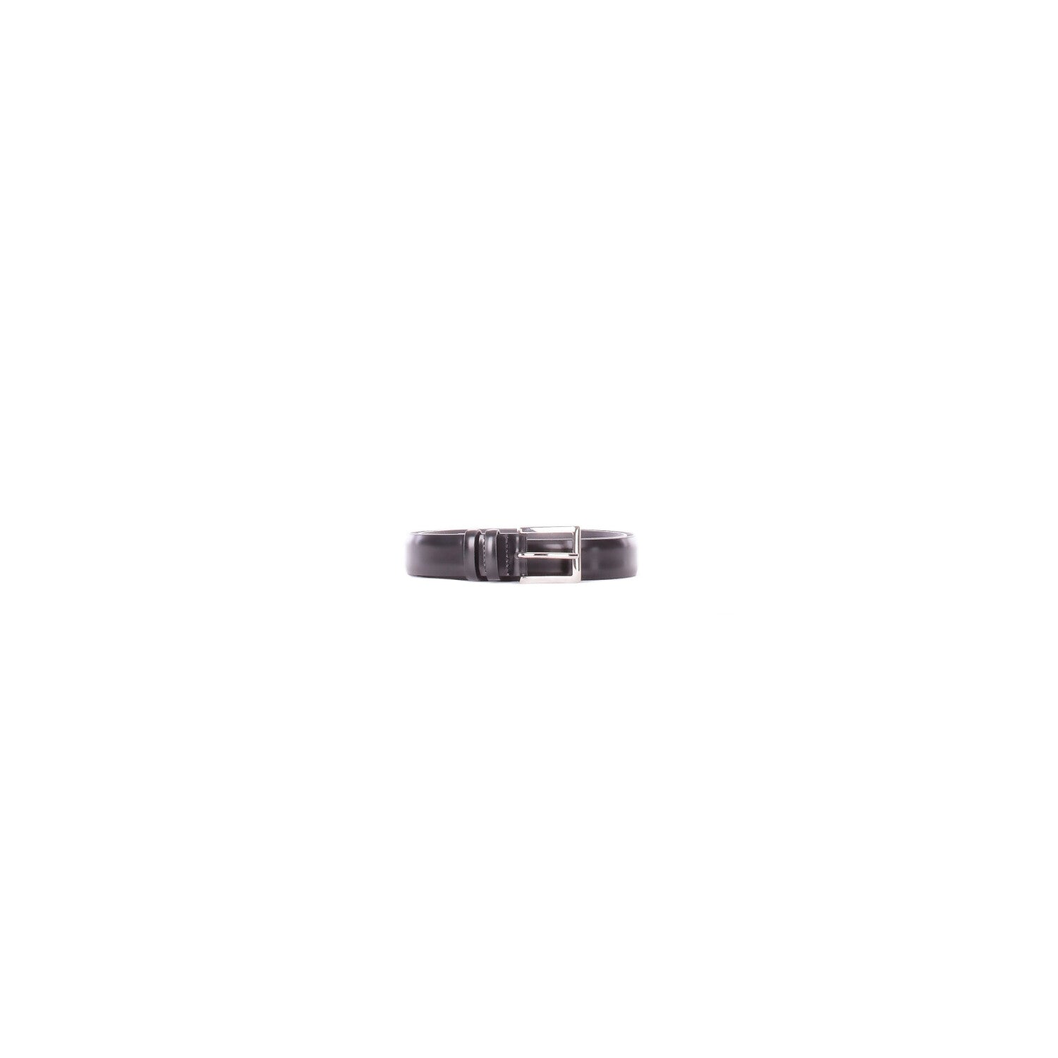 ORCIANI Uomo Cintura U03201 CAF NERO Cintura classica calf in pelle Nero