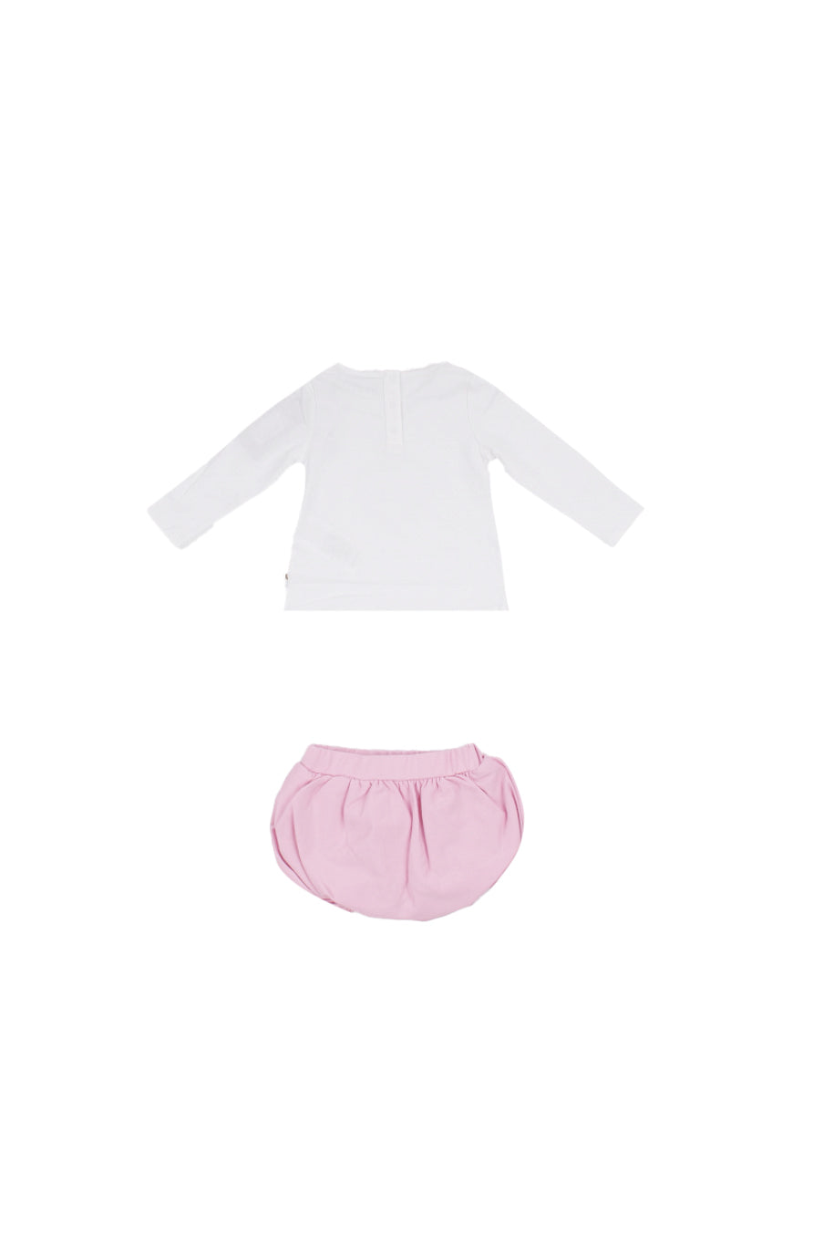 GUESS Bambina Completo A6RG14K6YW0 G011 Set ls t-shirt+ skirt ceremony Pure white