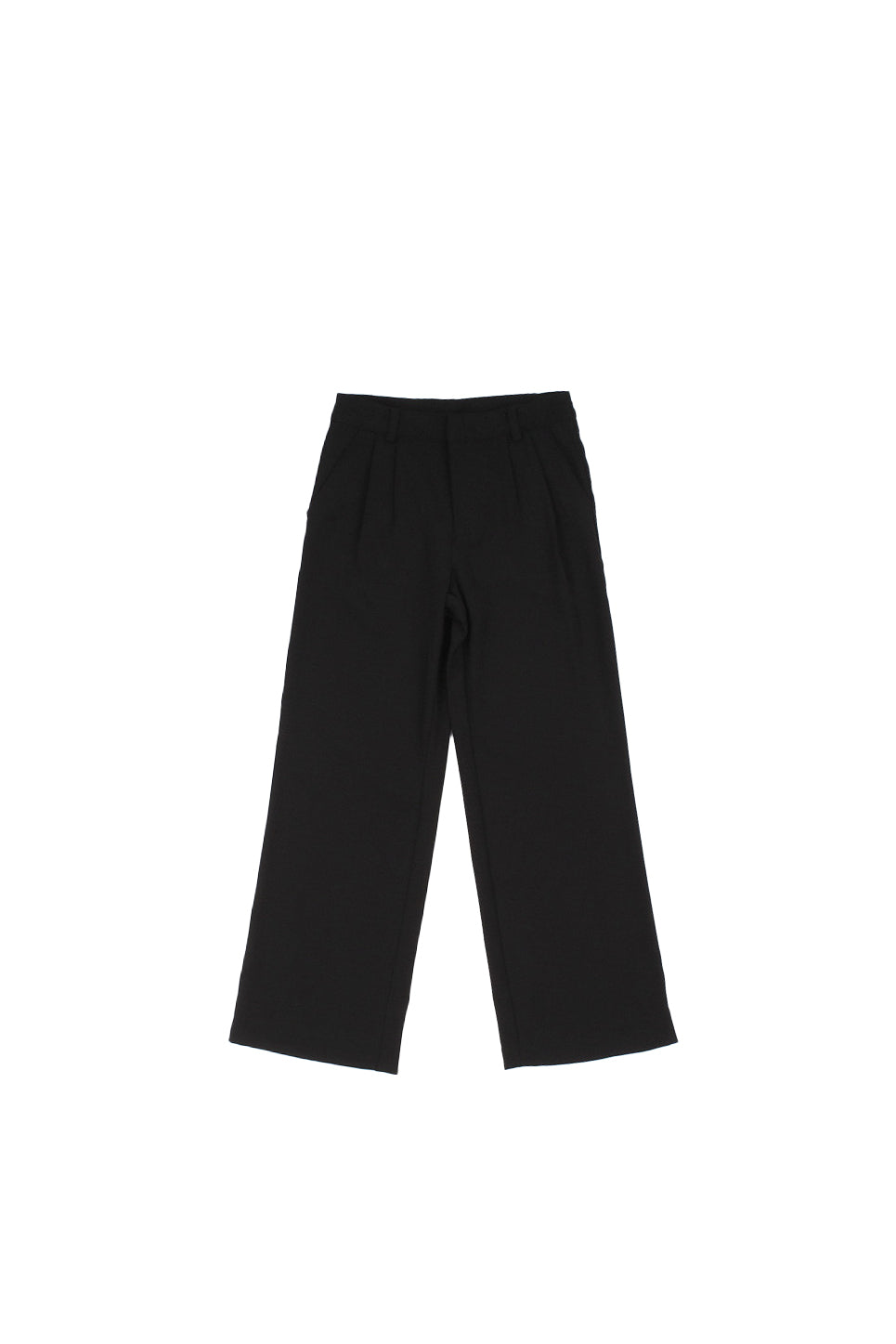 GUESS Bambina Pantalone J6RB13WGUL0 JBLK Twill palazzp pants ceremony Black