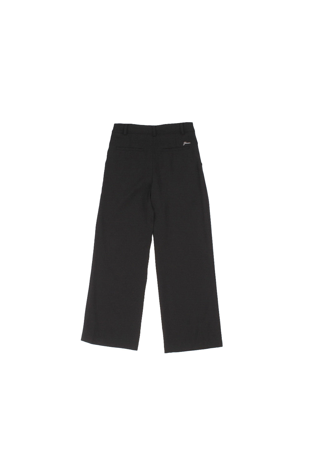 GUESS Bambina Pantalone J6RB13WGUL0 JBLK Twill palazzp pants ceremony Black