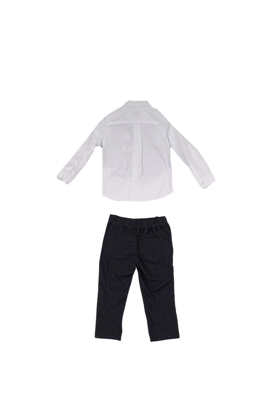 GUESS Bambino Completo N6RG04KCL30 FBBS Set ls shirt+pants cere Blue