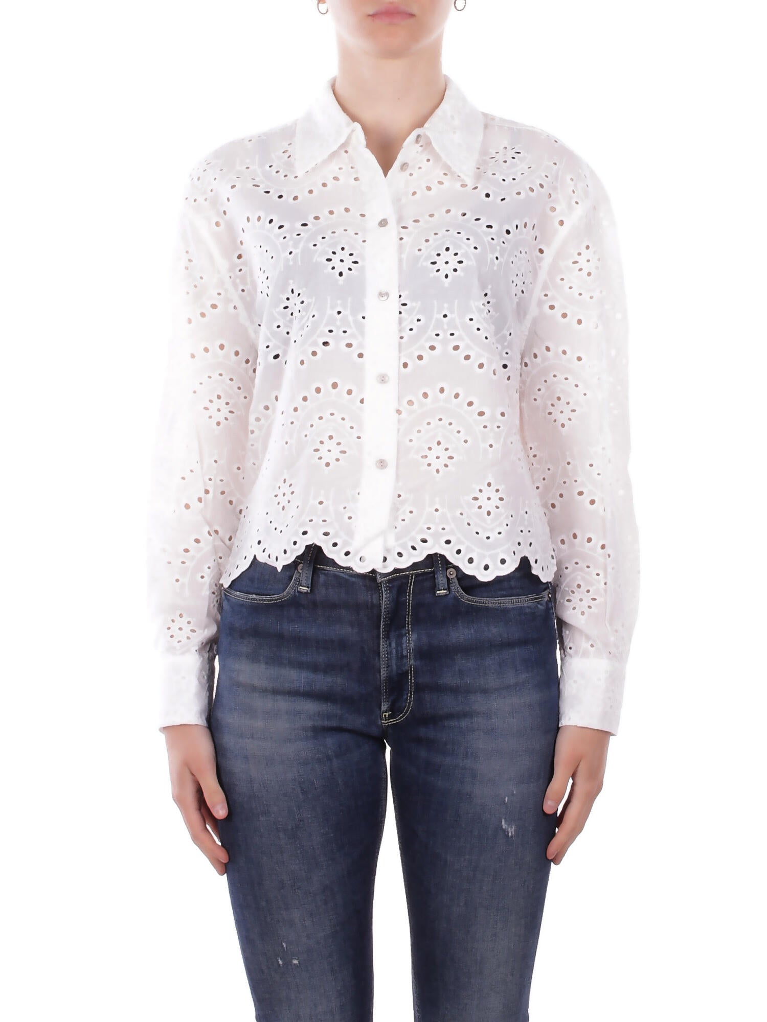 ONLY Donna Camicia 15269568 CLOUD DANCER Onlvalais l/s shirt wvn Cloud dancer