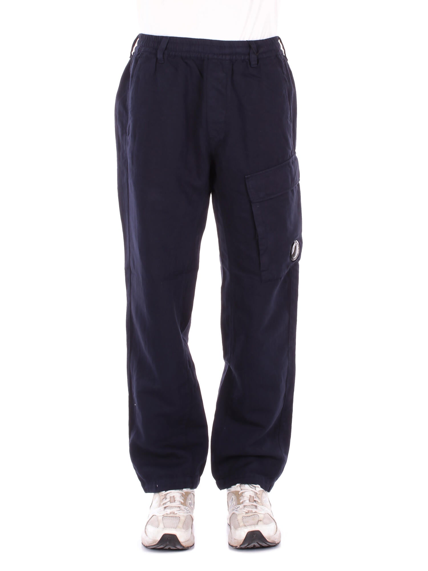 CP COMPANY Uomo Pantalone 20CMPA249A110626G 888 Pants cargo pant in cotton Total eclipse