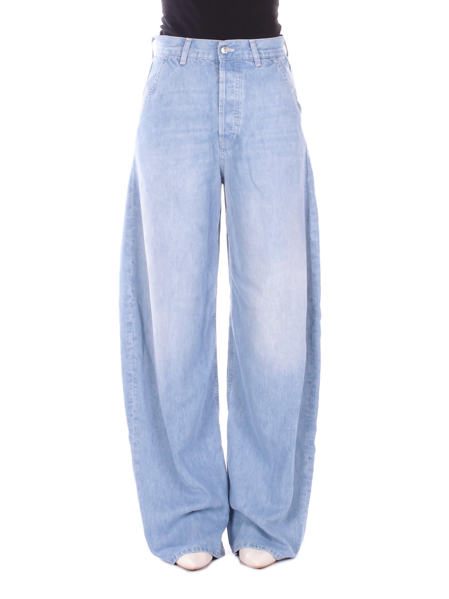 DONDUP Donna Jeans DP854DF0266D 800 Jeans 5tasche loose alek in dn Blu denim