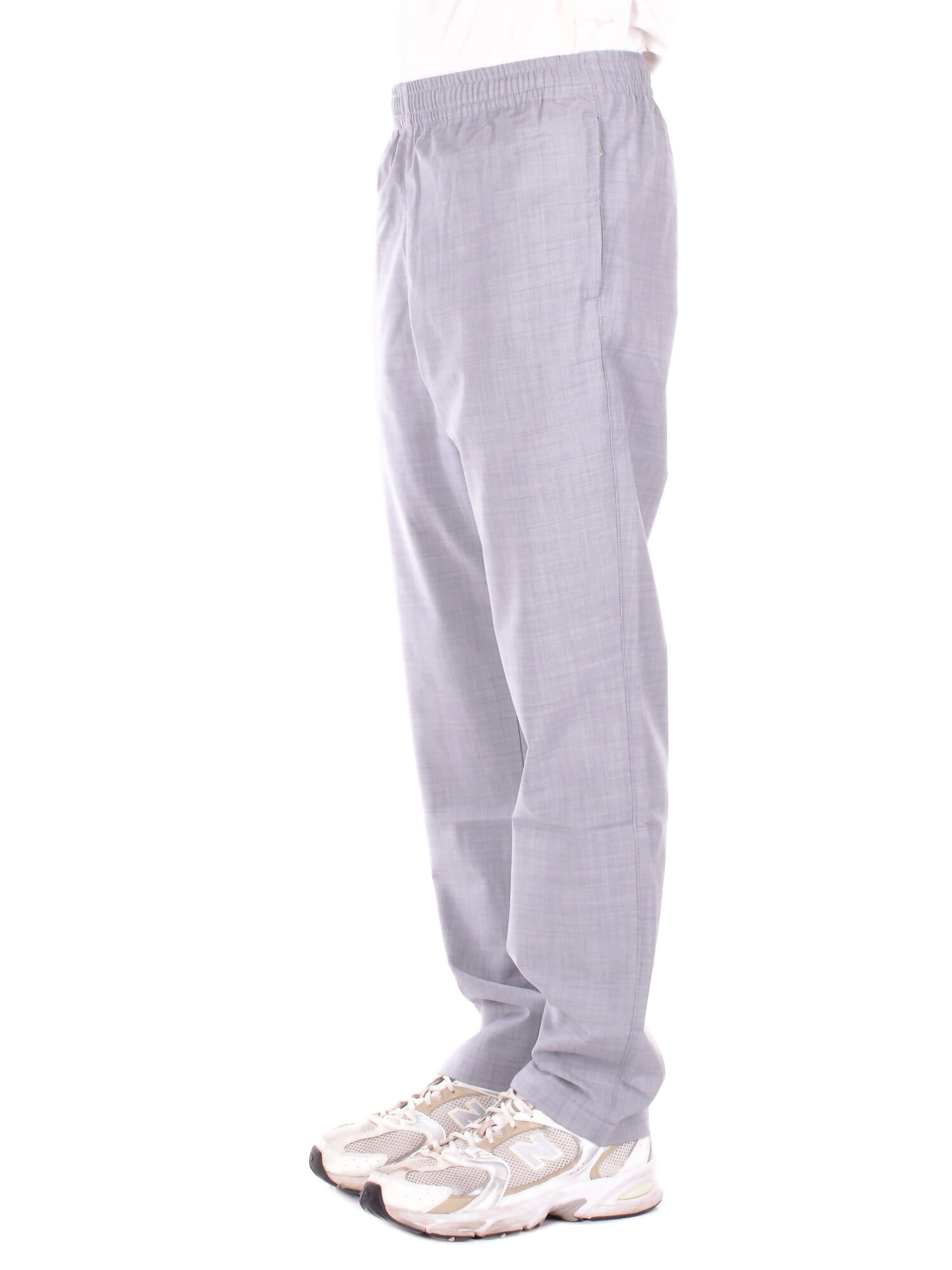LACOSTE Uomo Pantalone HH8341 ACZ Pantalone Grigio perla