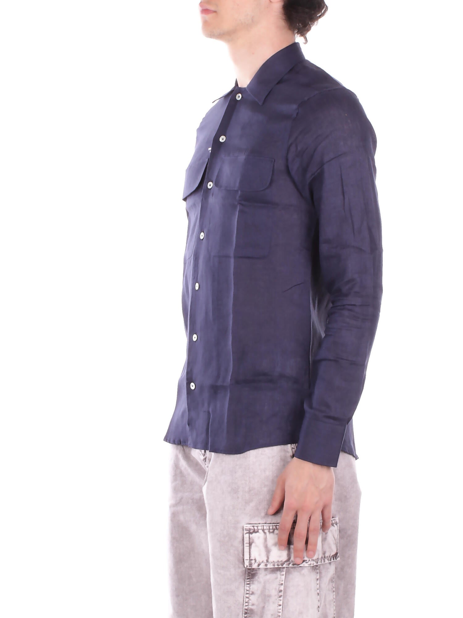 TAGLIATORE Uomo Camicia ROWAN740005 B010 Navy