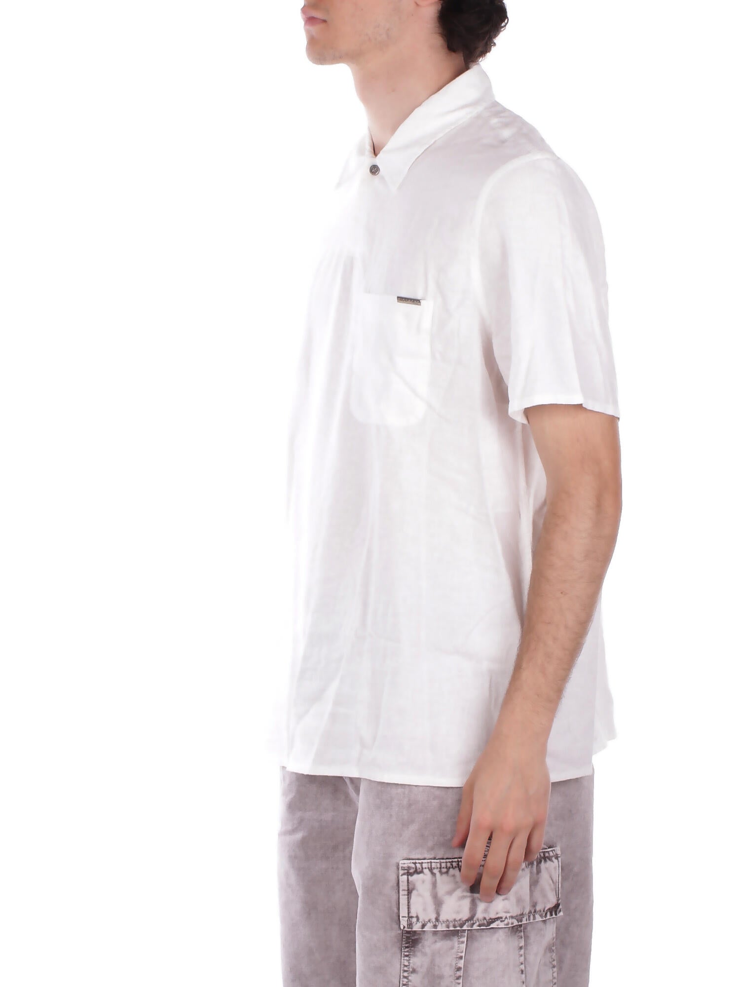 JOHN RICHMOND Uomo Camicia UMP26364POXX WHITE Polo aima White