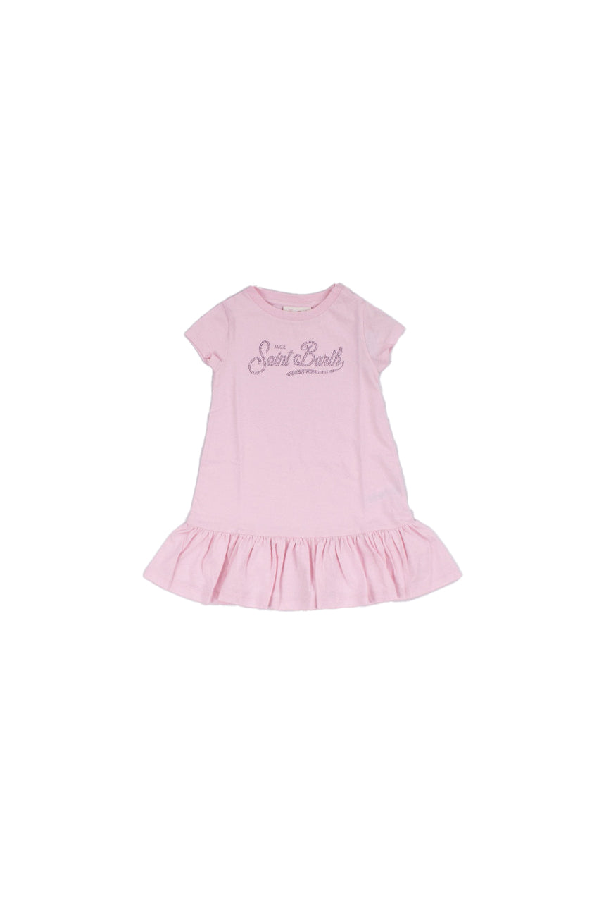 MC2 SAINT BARTH Bambina Abito ABY0002 02297L SB 20 Abbey chic Strass