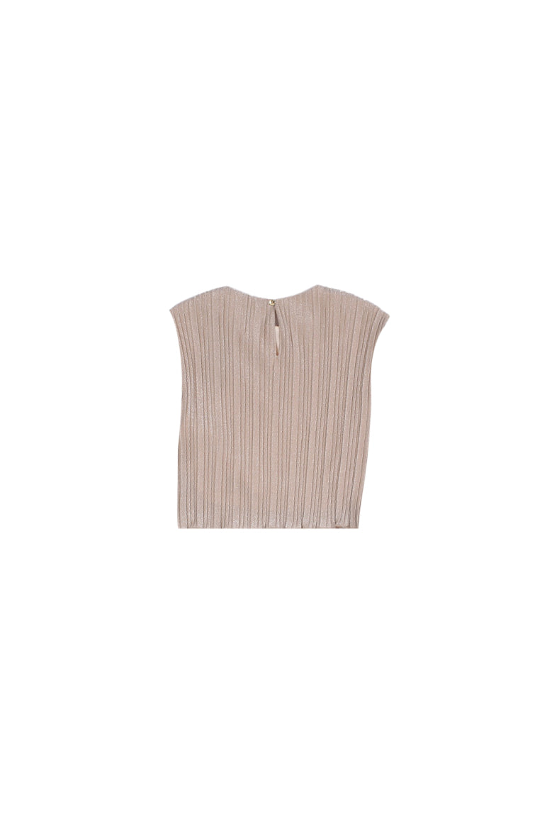 GUESS Bambina Blusa J6RH05KD580 F69E Knit ss shirt ceremony Sand