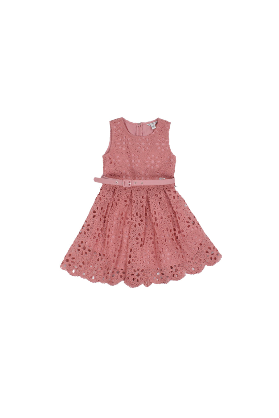 GUESS Bambina Abito J6RK29WGWR0 G682 Lace sl dress ceremony Pink