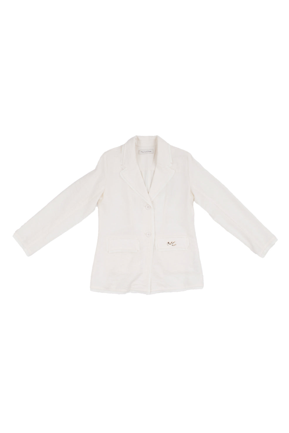 MANILA GRACE Bambina Giacca M3245JS26 MA663 Giacca Crema