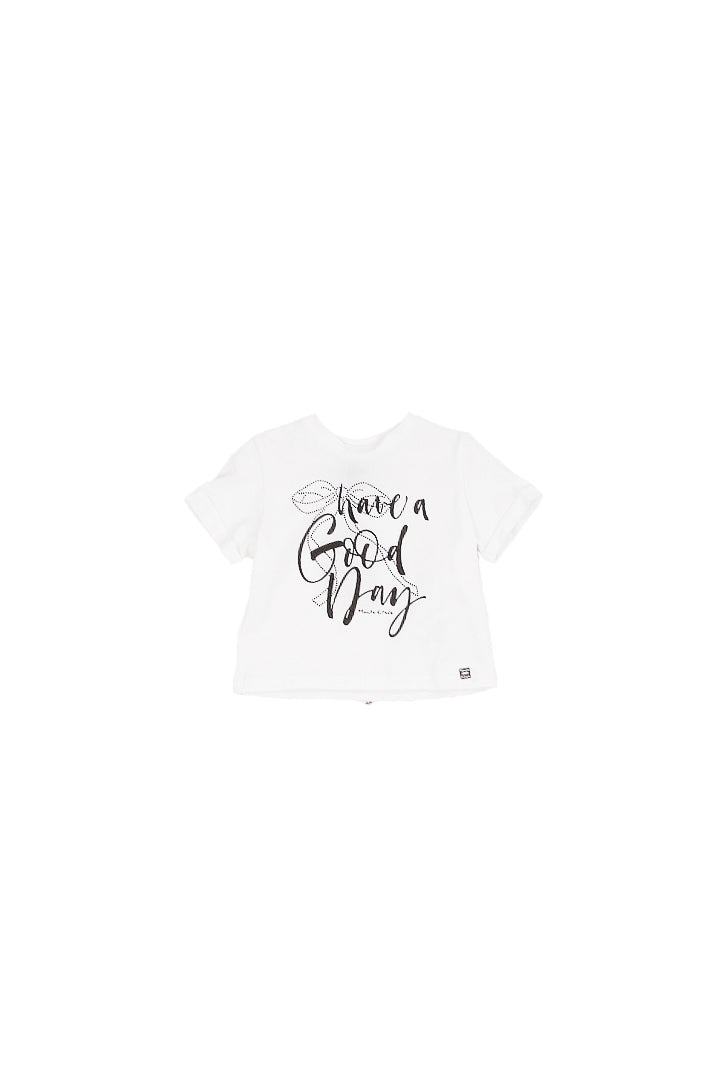 MANILA GRACE Bambina T-shirt MB3437TS26 MA428 T-shirt Latte