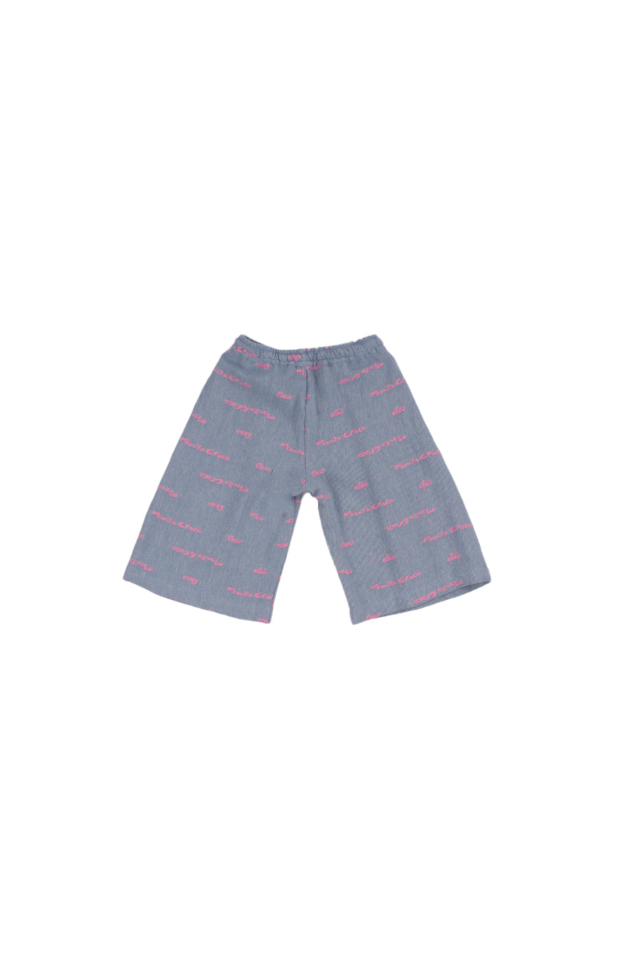 MANILA GRACE Bambina Pantalone MB3523PS26 MA664 Pantalone Cielo