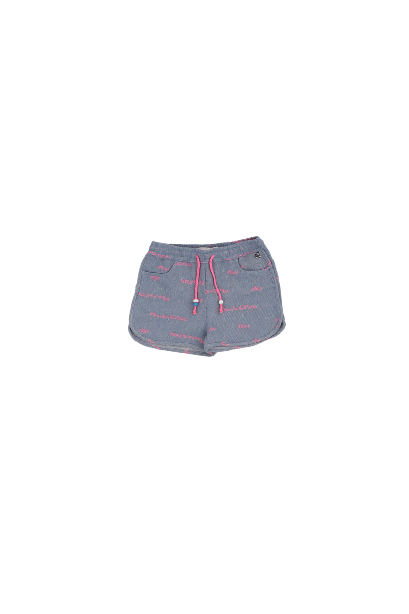 MANILA GRACE Bambina Shorts MB3530PS26 MA664 Shorts Cielo