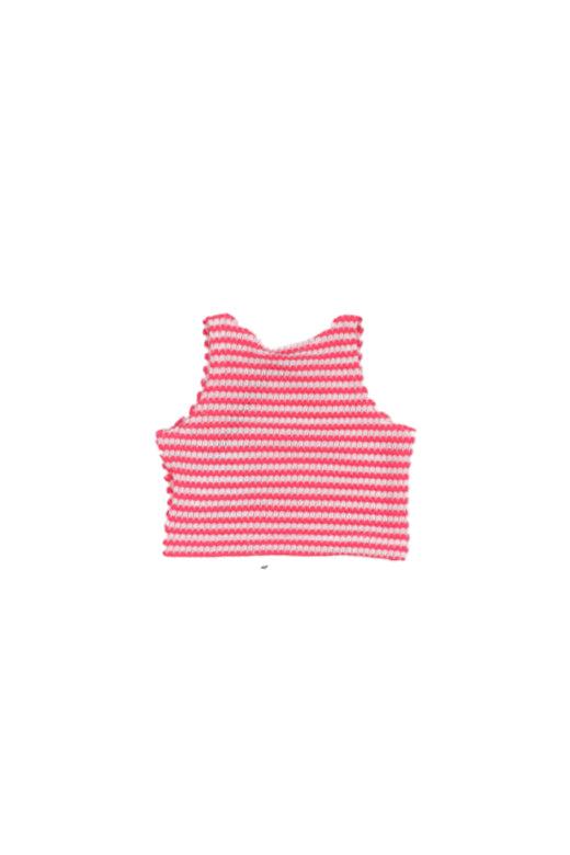 MANILA GRACE Bambina Canotta MB3539YS26 MA669 Canotta Bianco fuxia