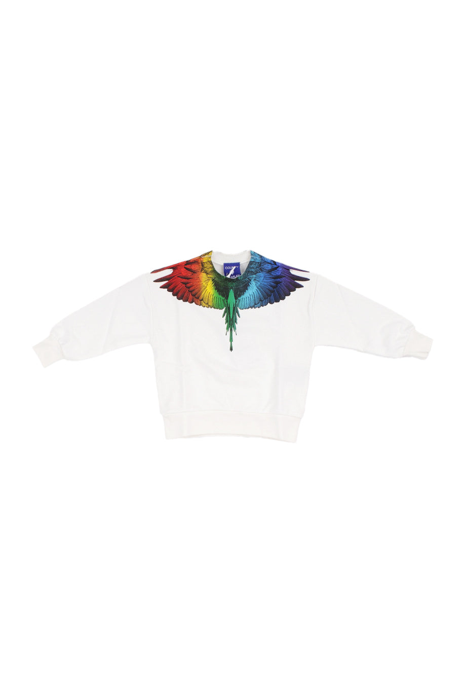 MARCELO BURLON COUNTY OF MILAN Bambino Felpa S6CMJBSW031 412 Sweatshirt Coconut
