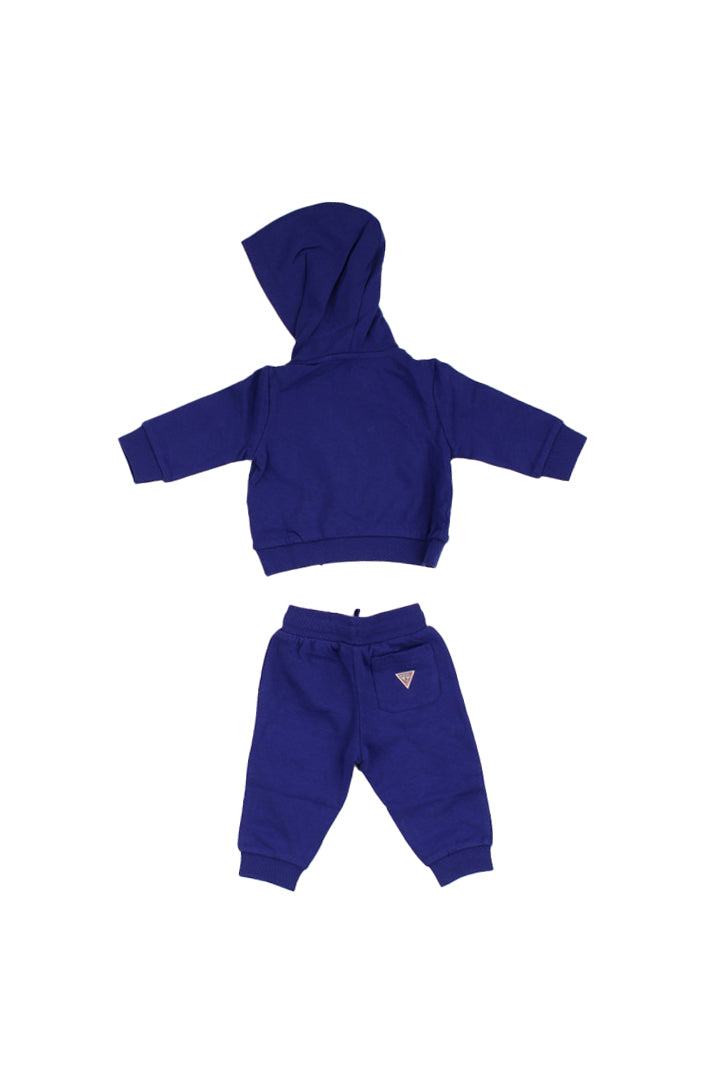 GUESS Bambino Completo I6RG04KA6R4 A70K Set ls hooded active top+pants Azzurro