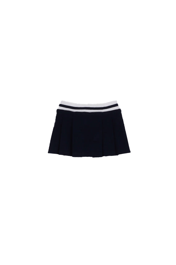 GUESS Bambina Gonna K6RD02KAUH0 G7HR Punto milano midi skirt Blue
