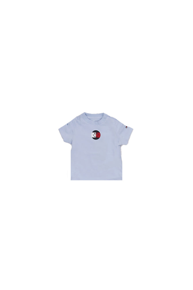 TOMMY HILFIGER Bambino T-shirt KN0KN02355 C3Q Flag smile tee s/s Blu