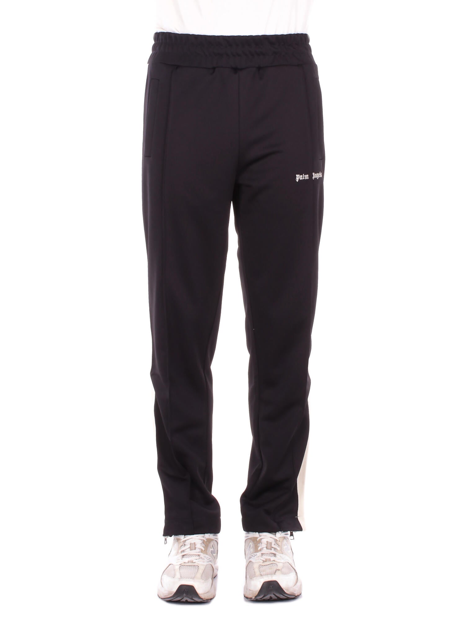 PALM ANGELS Uomo Pantalone PMCJ020S26FAB001 1003 Classi logo track Black