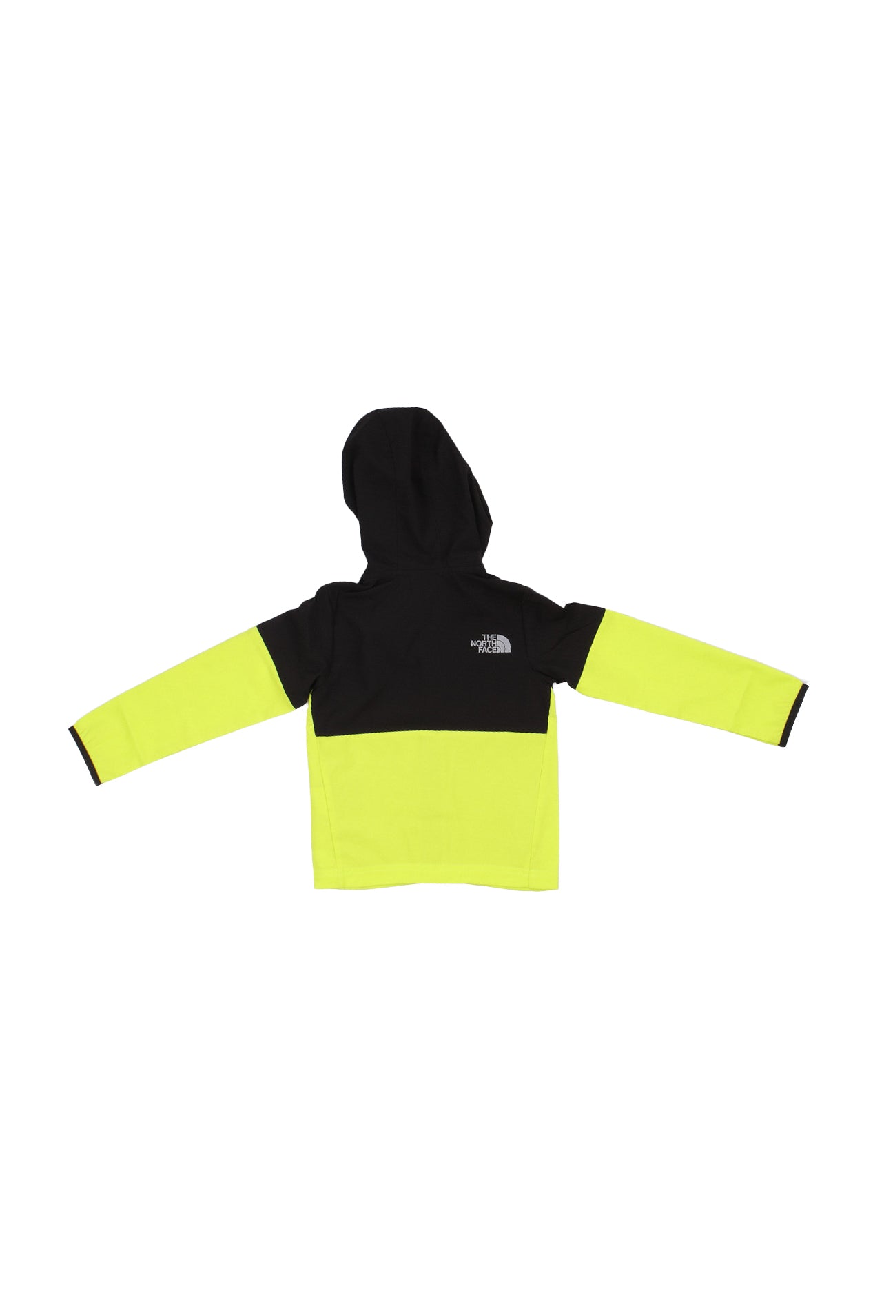 THE NORTH FACE Bambino Felpa NF0A8FPX MC01 B on the trail fz hoodie tnf Nero giallo