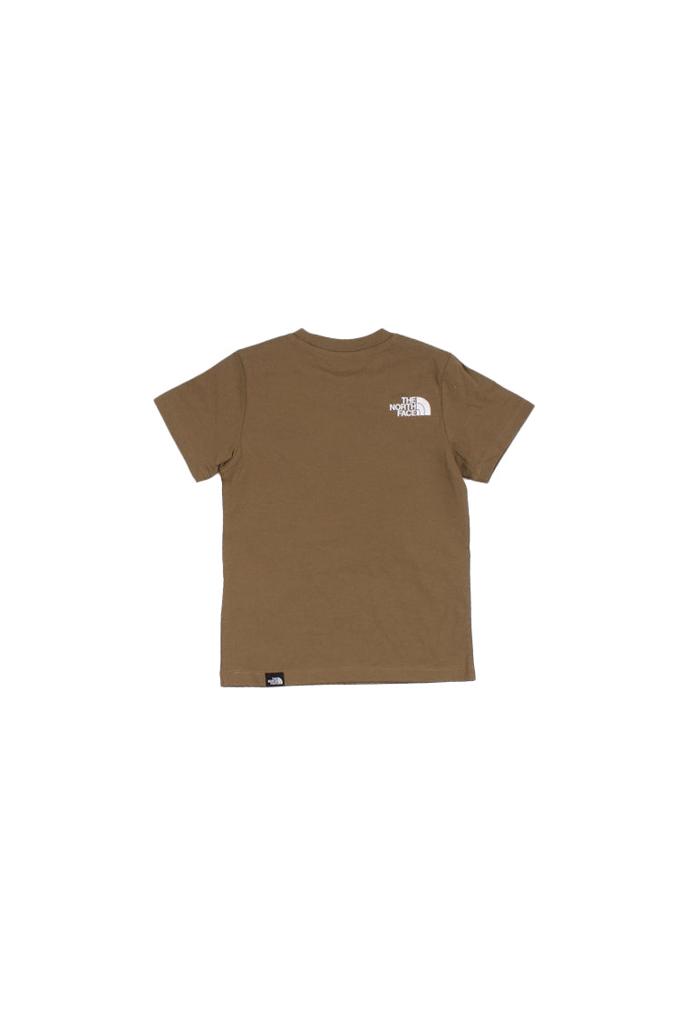 THE NORTH FACE Bambino T-shirt NF0A87T4 2EL1 Teen simple dome regular ss te Cedro