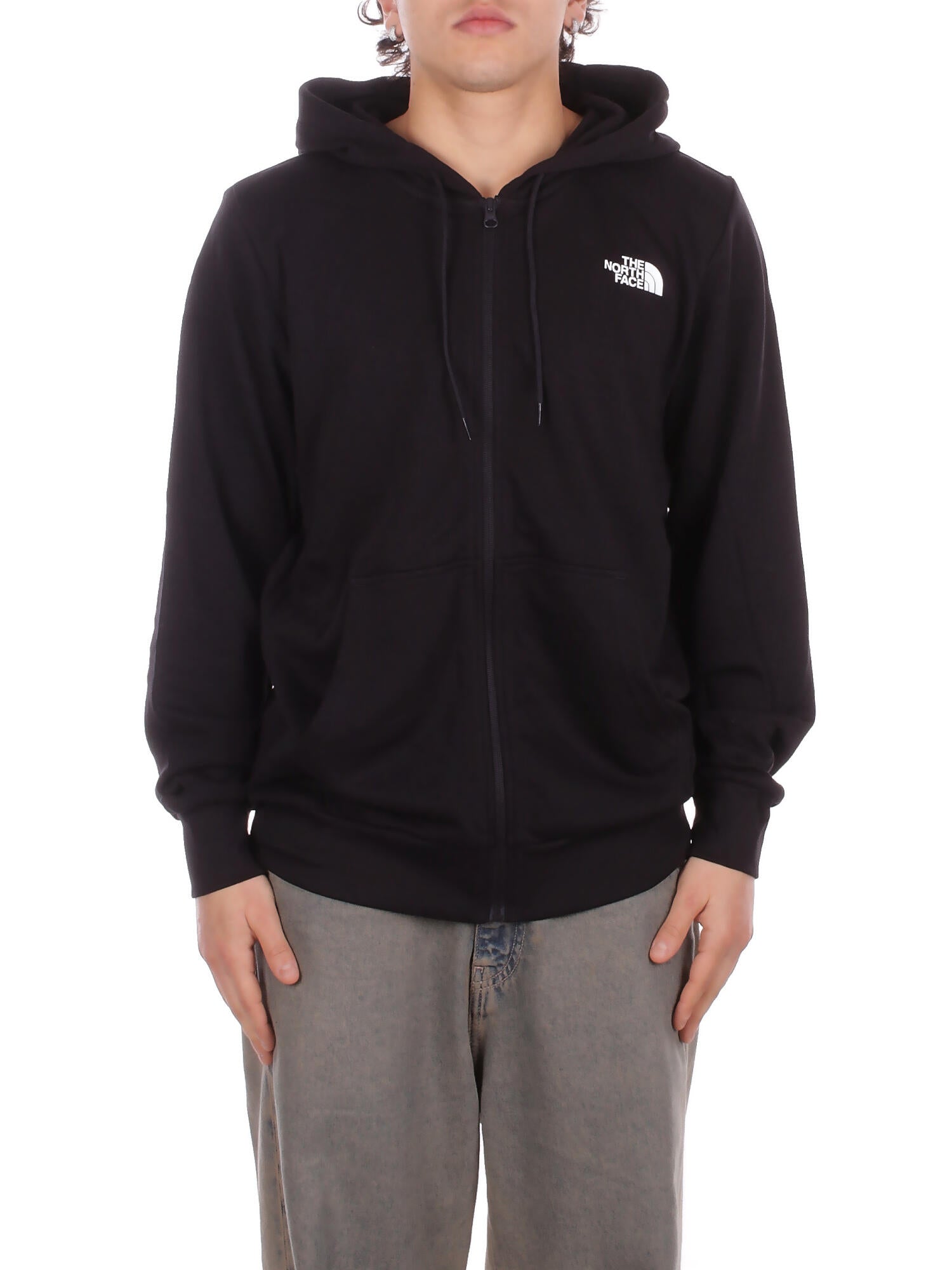 THE NORTH FACE Uomo Felpa NF0A8GQ7 JK31 M simple dome light regular fu Black