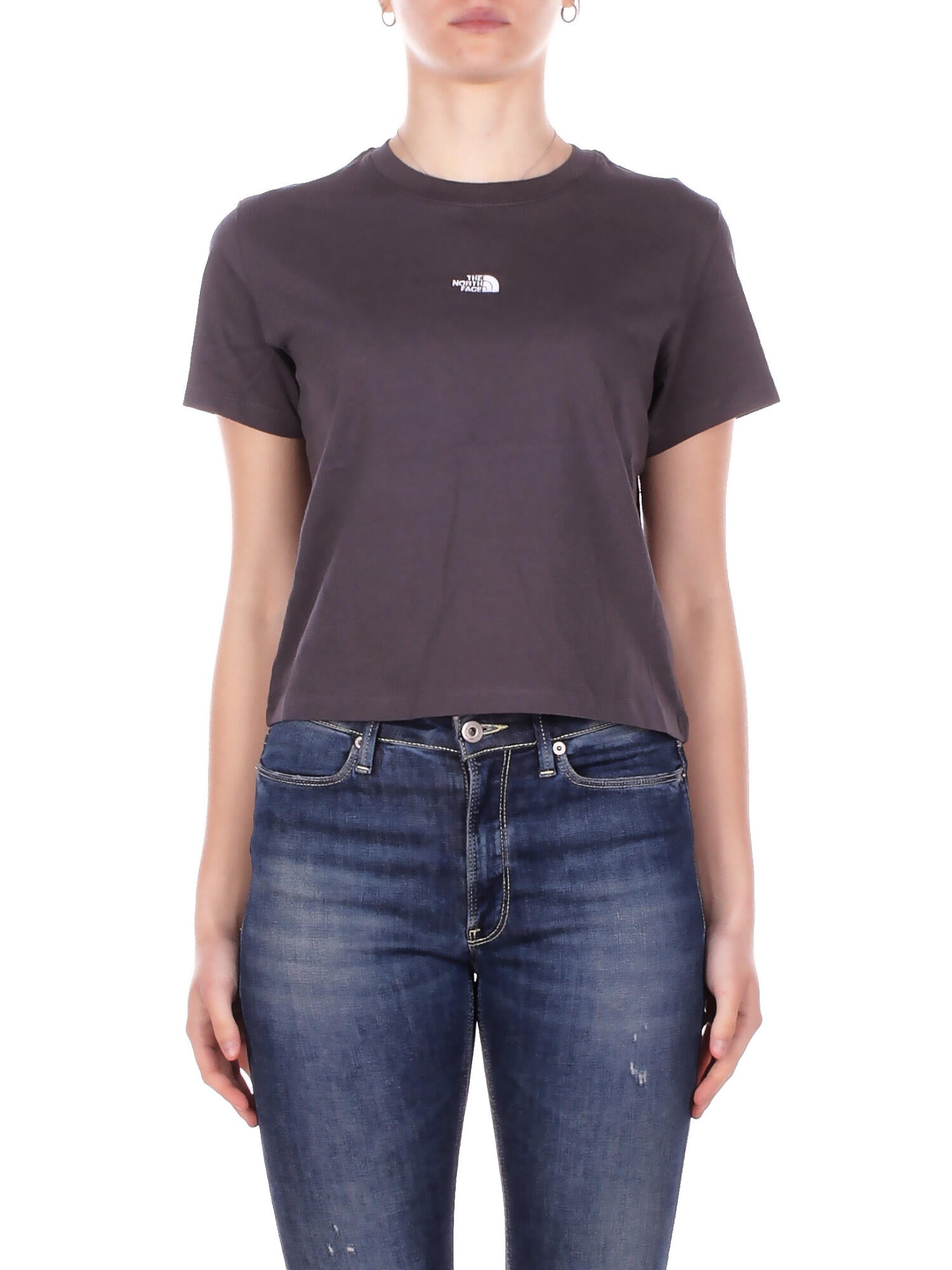 THE NORTH FACE Donna T-shirt NF0A8GR1 RHI1 W essential regular short slee Antracite