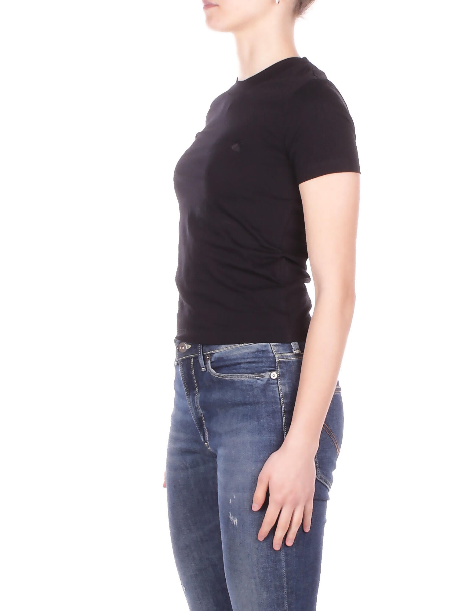 CARHARTT WIP Donna T-shirt I036365 89XX W' s\s luca t-shirt Black
