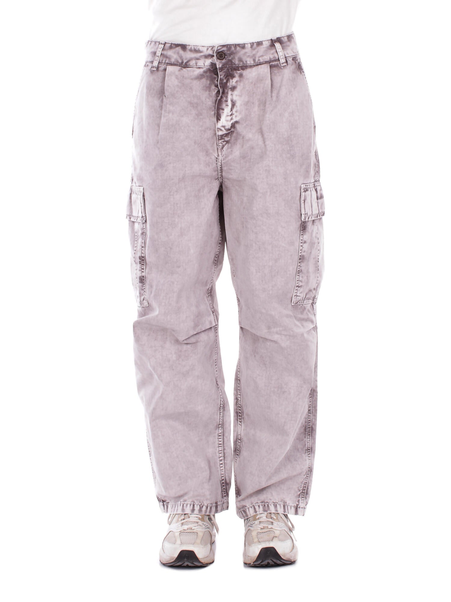 CARHARTT WIP Uomo Pantalone I036508 3IS5F Cole cargo pant leesburg Gesso