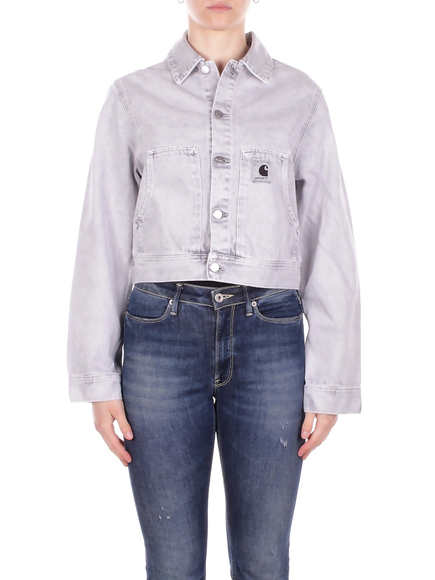 CARHARTT WIP Donna Giubbotto I036528 895F W' arca jkt smithfield Black