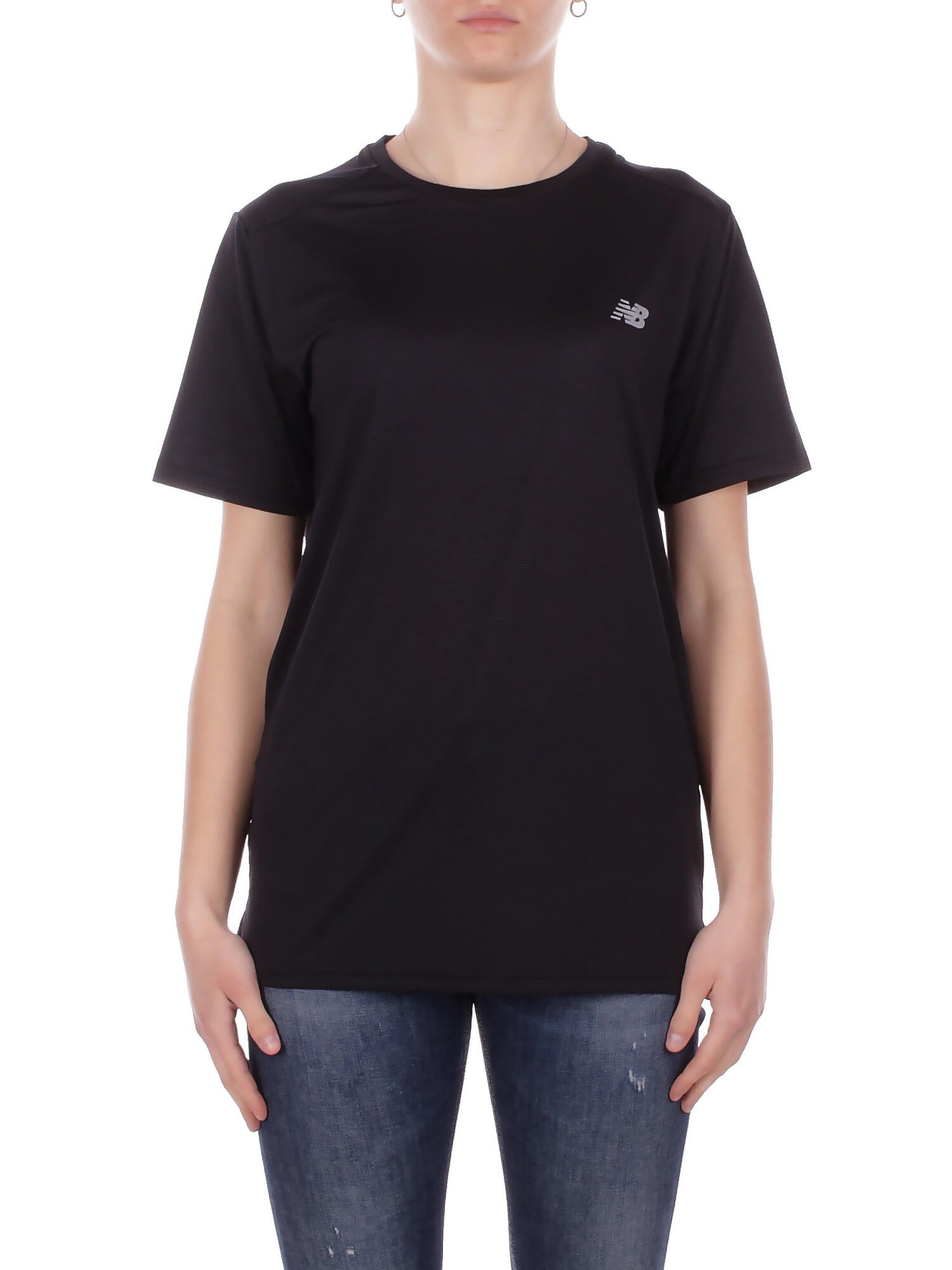 NEW BALANCE Unisex T-shirt MT41222 BK Sport essential Black