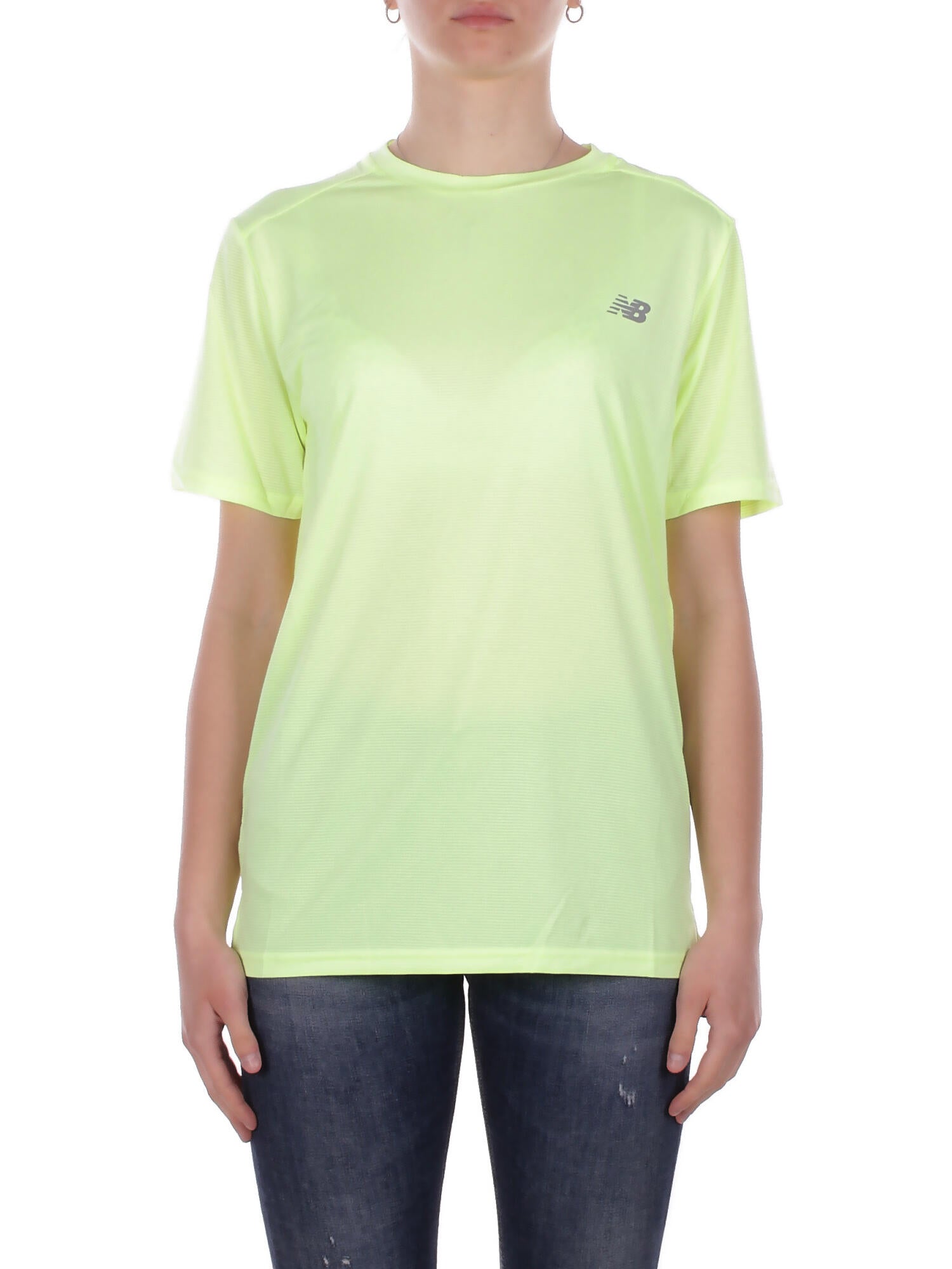NEW BALANCE Unisex T-shirt MT41222 AFG Sport essential Lime